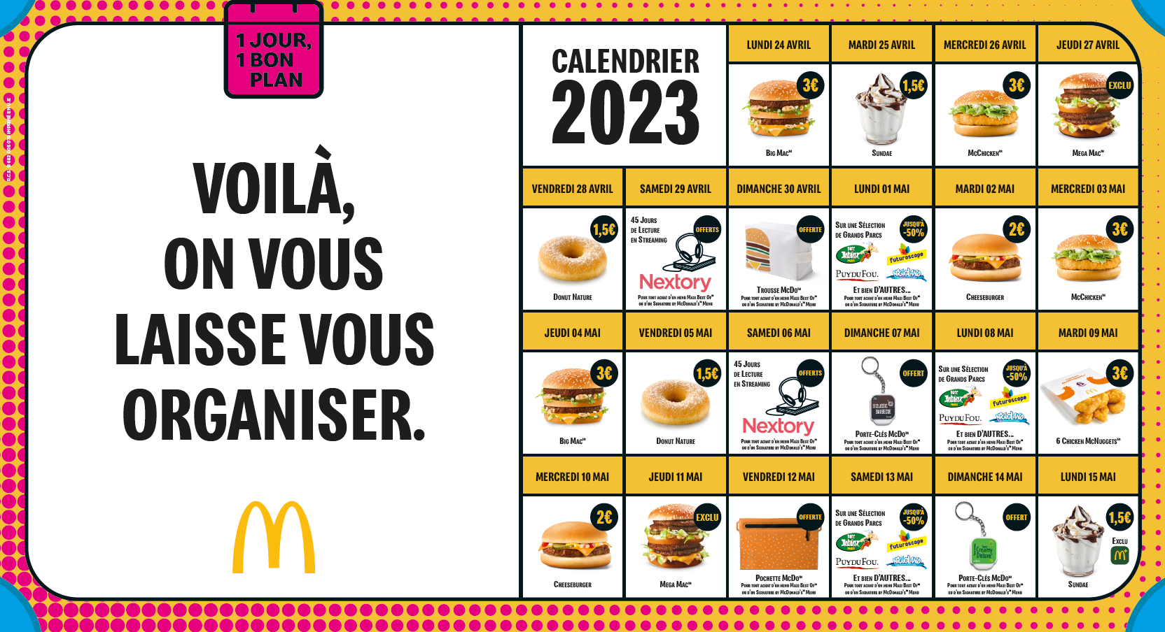 1 JOUR 1 BON PLAN, PRÊT, FEU, PARTEZ ! - McDonald's Strasbourg
