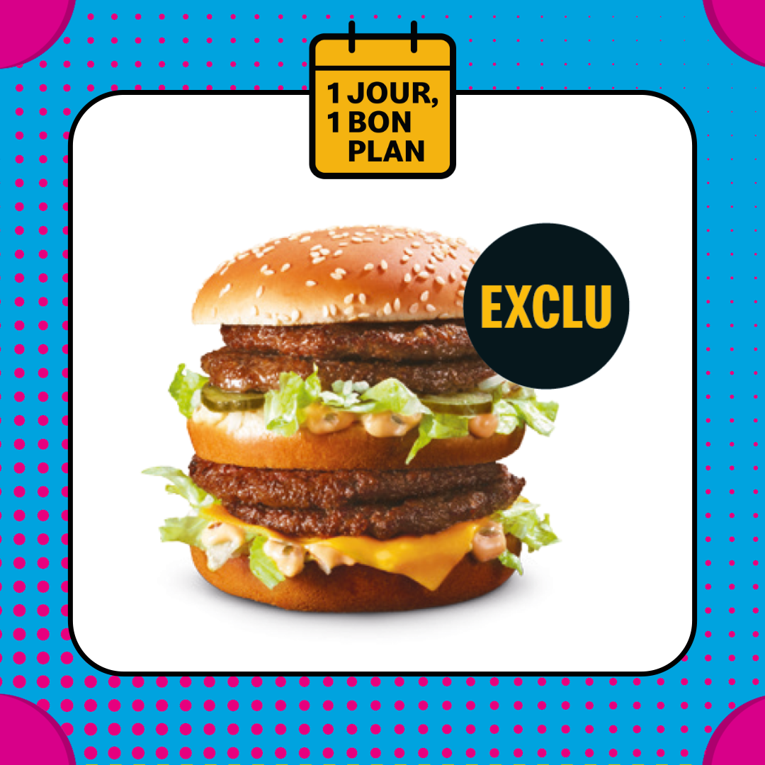 1 JOUR 1 BON PLAN, PRÊT, FEU, PARTEZ ! McDonald's Strasbourg